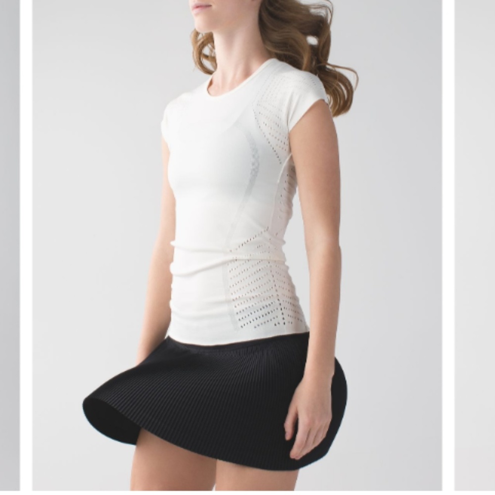 Lululemon Time Warp Short Sleeve Tee Top Ghost - Picture 1 of 8